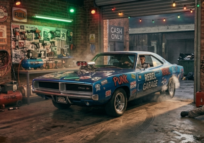 Plankgas de garage in