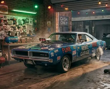 Plankgas de garage in